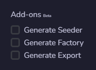 Generate Export